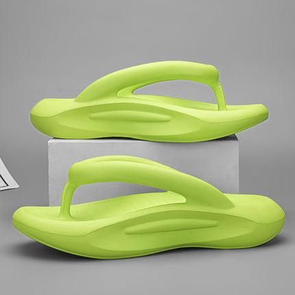 Flip Flops Men's Large Size Outdoor Beach Slip-on Couple Slippers