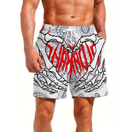 Casual 3d Printed Quick-drying Sports Shorts