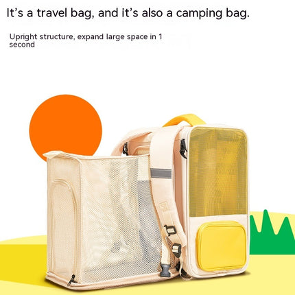 Game Console Retro Style Pet Cat Bag Portable Out Backpack Foldable Large Capacity Dogs And Cats Travel Nest