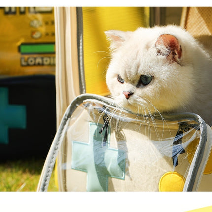 Game Console Retro Style Pet Cat Bag Portable Out Backpack Foldable Large Capacity Dogs And Cats Travel Nest