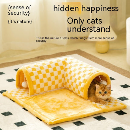 Duokete Cathouse Doghouse Autumn And Winter Warm Tunnel