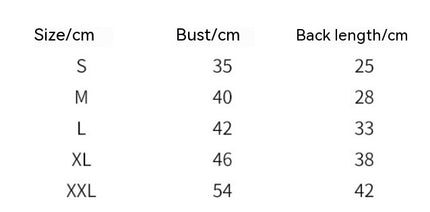 Pet Clothes Cat Summer Thin Vest Sling