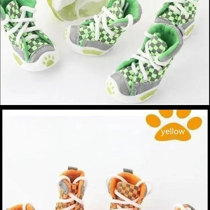 Small Dog Shoes Non-slip Warm