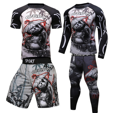 Free kick boxing and Sanda training suit
