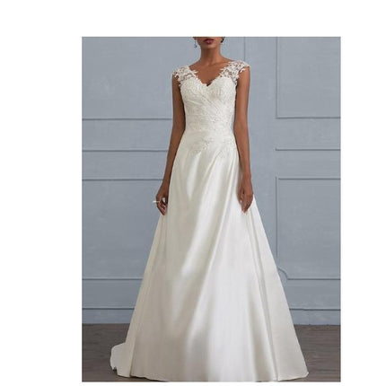 Autumn new white temperament lace dress European wedding bridesmaid backless low collar large size dress long skirt