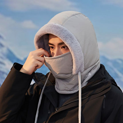 Men's Outdoor Fleece Warm Ear Protection Hat