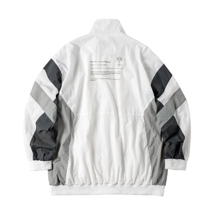 Casual Jacket With Loose Stand-up Collar