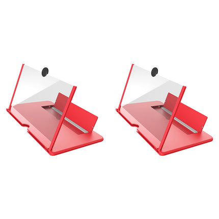 3D Screen Magnifier Signal Booster Mobile Screen Lightweight Foldable Magnifying Glass