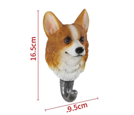 Household wall decoration hook creative wall hanging American coat hook hook hall entrance bathroom single coat hook free punching