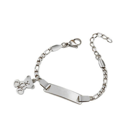 Adjustable DIY Text Bracelet Made Of Titanium Steel