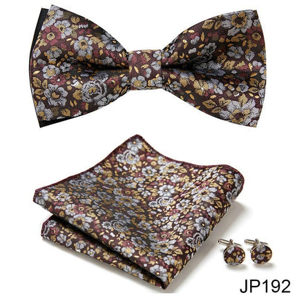 Men's Formal Suit British Korean Bow Tie