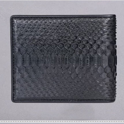Men's Short Casual Leather Large Capacity Horizontal Wallet