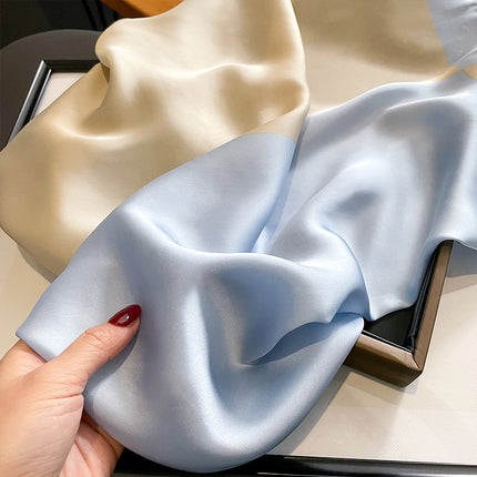 Stewardess Neck Protection Business Wear Matching Shirt Thin Scarf