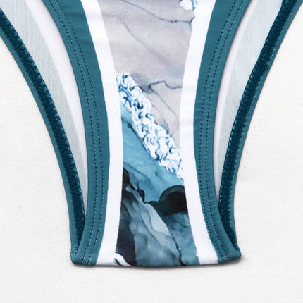 New One-piece Swimsuit Women's Two-piece Suit