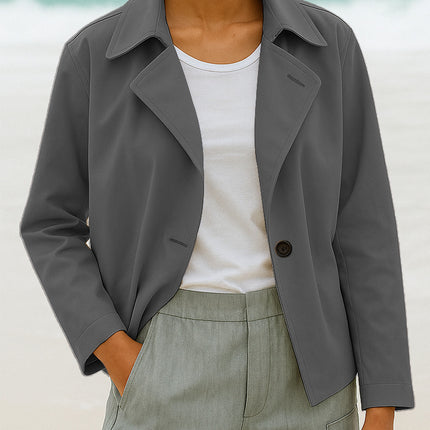Jacket Coat Women's Solid Color Short Small Suit