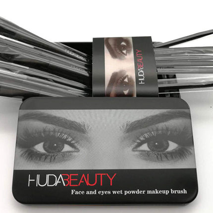 12 makeup brush sets iron box makeup tools makeup tools