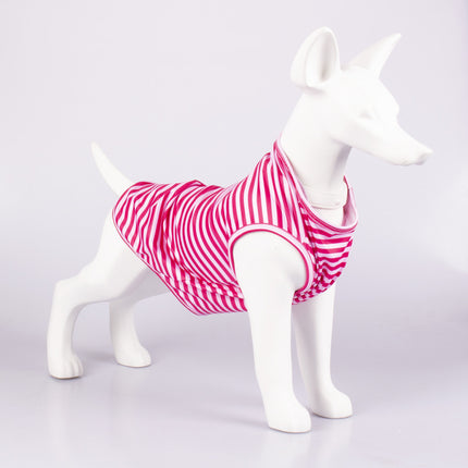 Pet Vest Comfortable Breathable Stripes Vest Dog Clothes