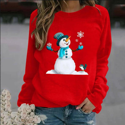 Women's Printed European And American Fashion Sweater