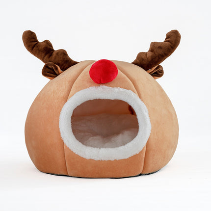 Pet tent Christmas reindeer kennel