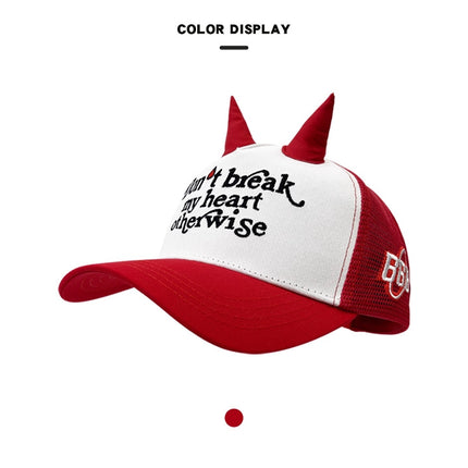 Embroidery Summer Fashion Fashion Brand Baseball Cap