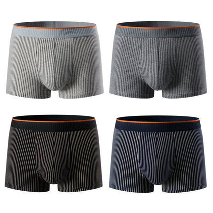 Men's Underwear Pure Cotton Boxer Brief Close-fitting Shorts