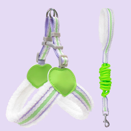 Dog Leash Summer Breathable Corgi Shiba Inu Bichon Chest Vest Walking Dog Leash Small And Medium-sized Dog Pet Supplies