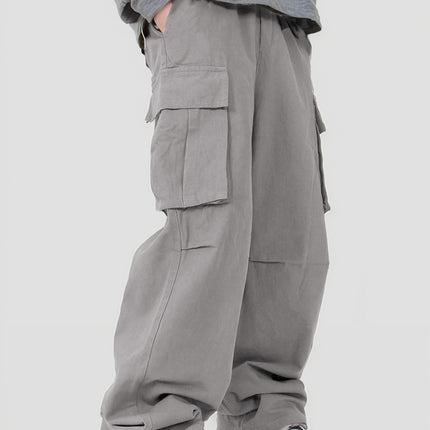 Casual Loose Three-dimensional Pocket Fried Street Overalls