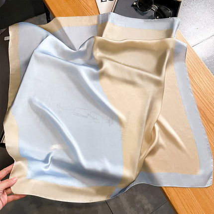 Stewardess Neck Protection Business Wear Matching Shirt Thin Scarf