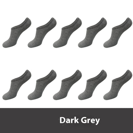 Women's Solid Color Silicone Low Top Invisible Socks