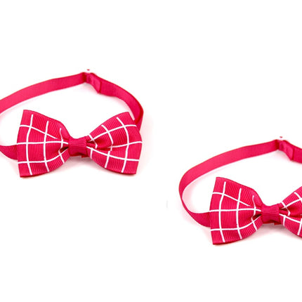 Plaid Pet Tie Cat Dog Scarf Accessories Pet Accessories