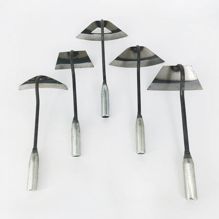 All-manganese Steel Gardening Hand-held Hoe All-steel Hardened Hollow Hoe