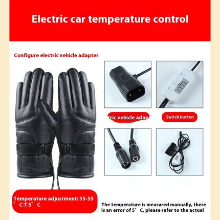 Heating Electric Thermal Gloves USB Rechargeable