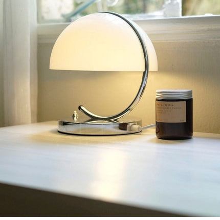 Retro Space Age Table Lamp Living Room Study Bedroom Bedside Modern Desk Lamps Office Study Light Fixtures Home Decor Nightlight