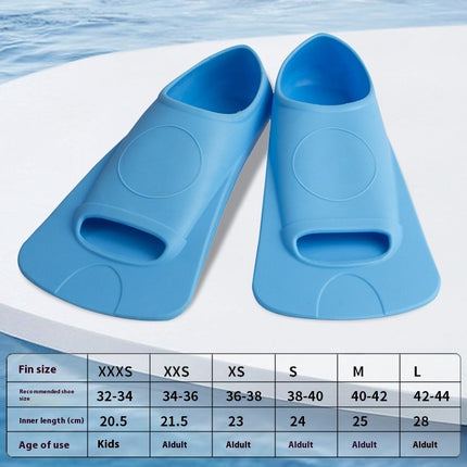 Swimming Flippers Freestyle Silicone Short Flippers
