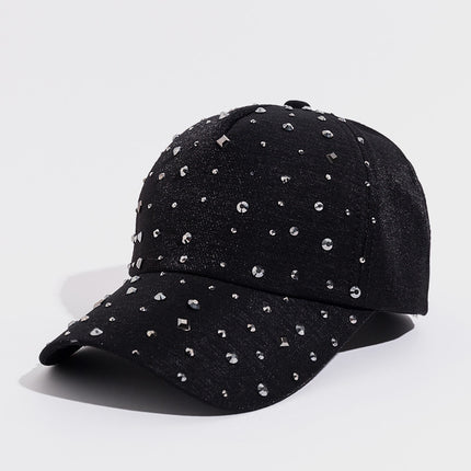 New Korean Style Summer Women's Diamond Cap Casual