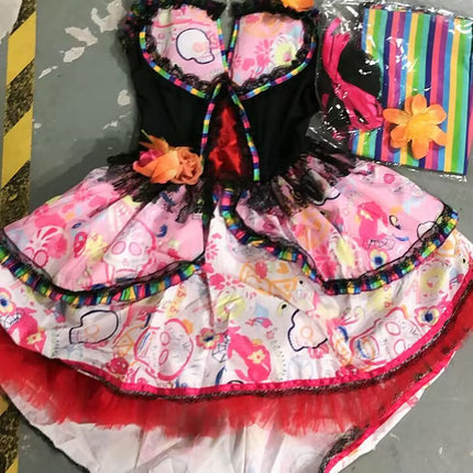 Halloween Spiritual Love Costume Performance Costume Role Play Demon Vampire Stage Wear