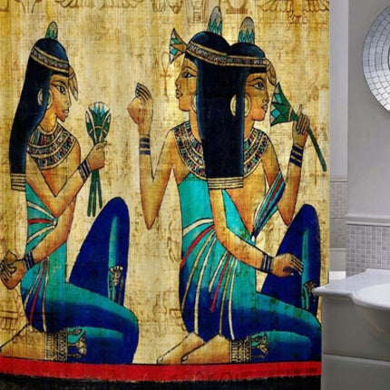 Egyptian Girl Shower Curtain