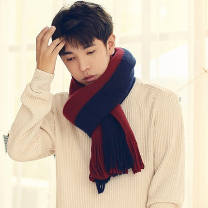 Men Scarves Can Match Colors Fashion