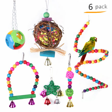 Fashion Personalized New Pet Birds Toys Suit