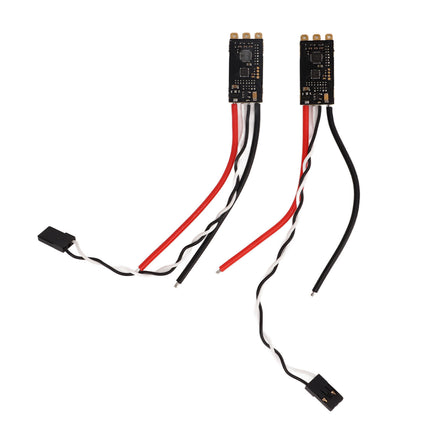 45A Brushless ESC Speed Controller RC Drone ESC with LED Light for FPV Crossing Drone Four Axes Drone 2pcs