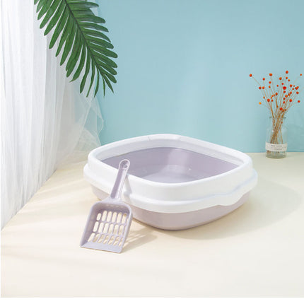 Large Cat Litter Box Detachable Anti-splashing Cat Litter Box Cat Pet Supplies