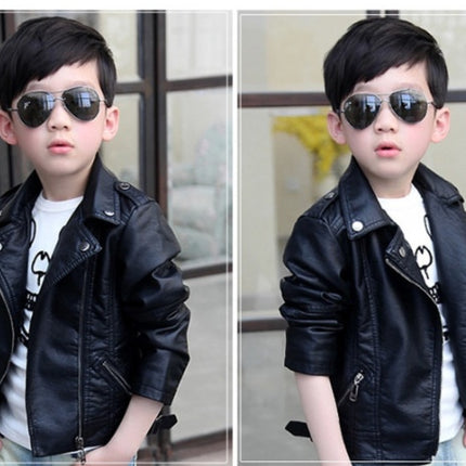 Children's leather jacket