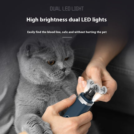 Dog Nail Scissors High-speed Electric Dogs And Cats Pet Nail Piercing Device