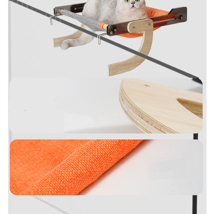 Acrylic Adjustable Pet Hammock Basking In The Sun