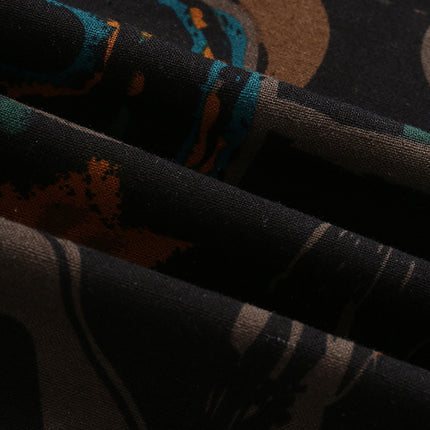 Men's Casual Fashion Printed Short Sleeve Shirt