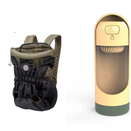 Pet Carrier Backpack Outdoor Travel Mesh Breathable Shoulder Bags