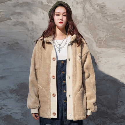 Men's And Women's Fashion Brand Contrasting Retro Tooling