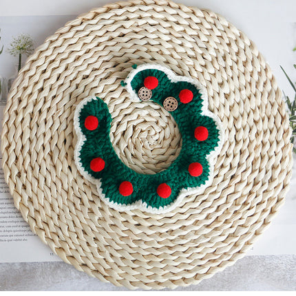 Teddy British Short Christmas Scarf