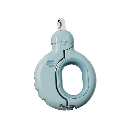 Donuts Lovely Pet Nail Clippers Cat Nail Clippers Dog Nail Knife LED Light Illuminates Blood Line Safe Nail Clippers