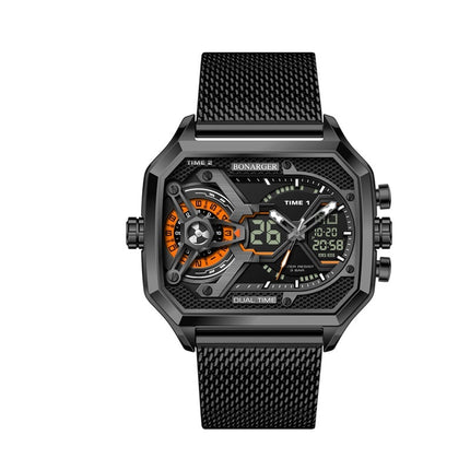 Men's Electronic Multi-functional Sports Luminous Waterproof Watch